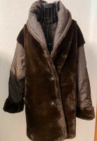 Wende-Mantel Winter-Jacke Retro Vintage Oversize Teddy-Plüsch 36 Bielefeld - Bielefeld (Innenstadt) Vorschau