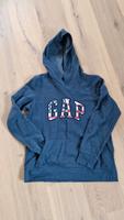 Dunkelblauer Hoodie von GAP mit der amerikanischen Flagge Größe M Hessen - Hattersheim am Main Vorschau
