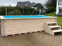 Pool 4m x 2 m Schwimmbad Schwimmbecken schwimpool Holz Pool Hamburg-Nord - Hamburg Barmbek Vorschau