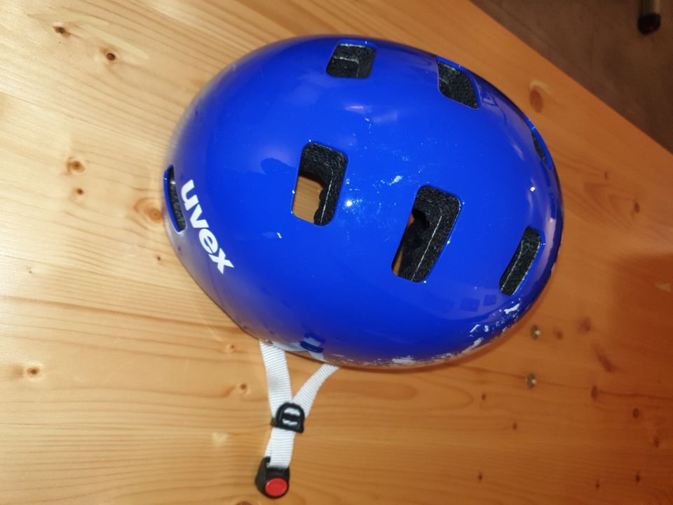 Uvex Fahrradhelm, Skatehelm blau, Gr.51-55cm in Dischingen