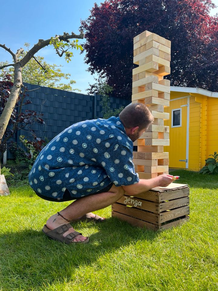 Partyspiele mieten (XXL Jenga, TicTacToe, Dosenwerfen, Ringwurf) in Viersen