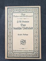 Das Deutsche Volkslied J.W. Beuinier Von 1921 Teubner Verlag Rheinland-Pfalz - Rieschweiler-Mühlbach Vorschau