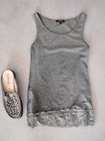 More & More Tank Top 36 dunkelgrau mit Spitze Berlin - Spandau Vorschau