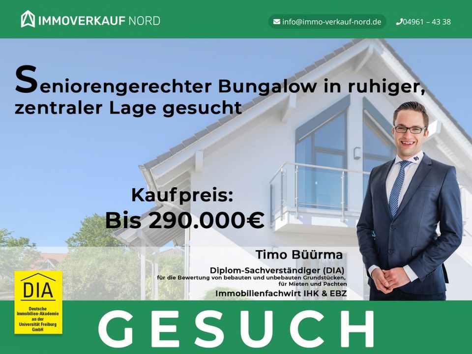 Bungalow in zentraler Lage in Jade