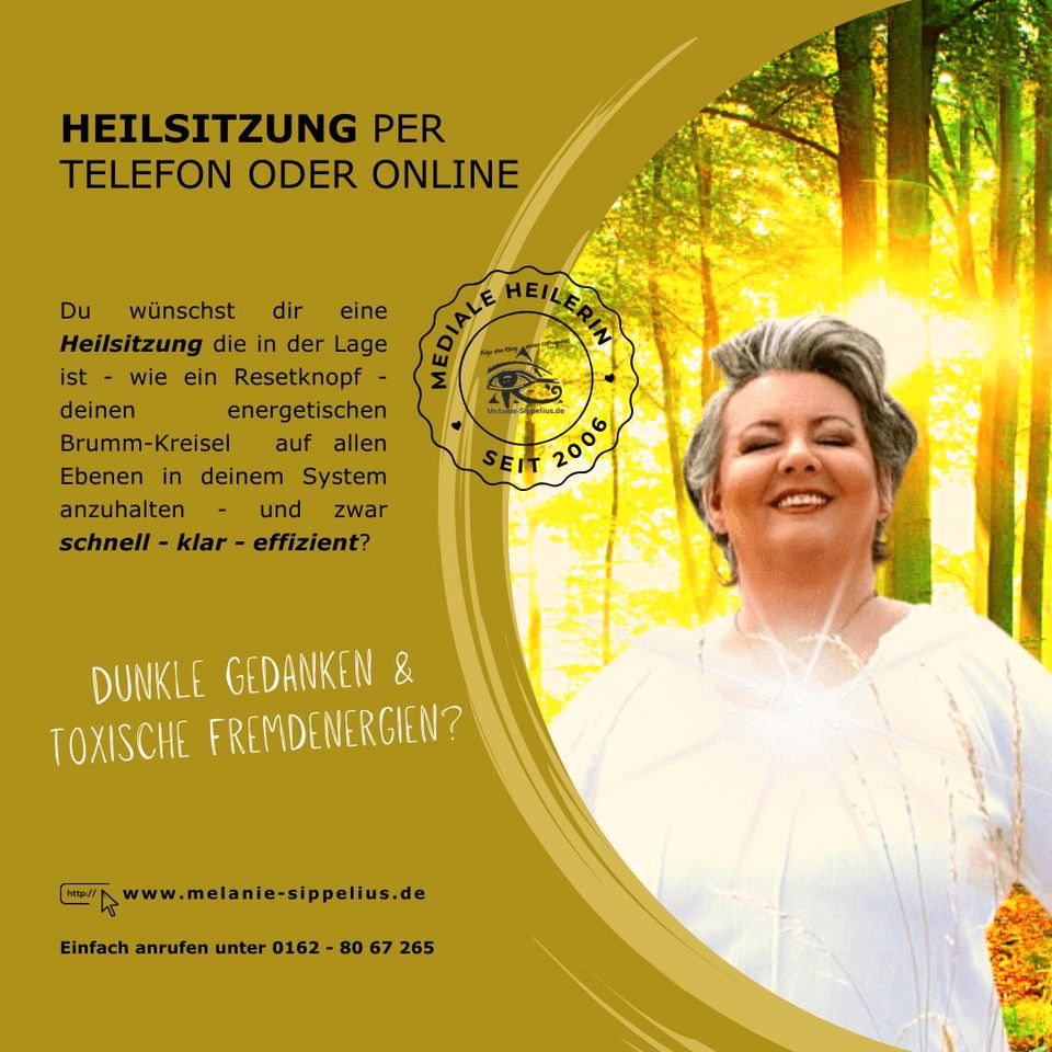 Geistig-mediale Heilerin ° Heilsitzung per Telefon o. Online in Konstanz