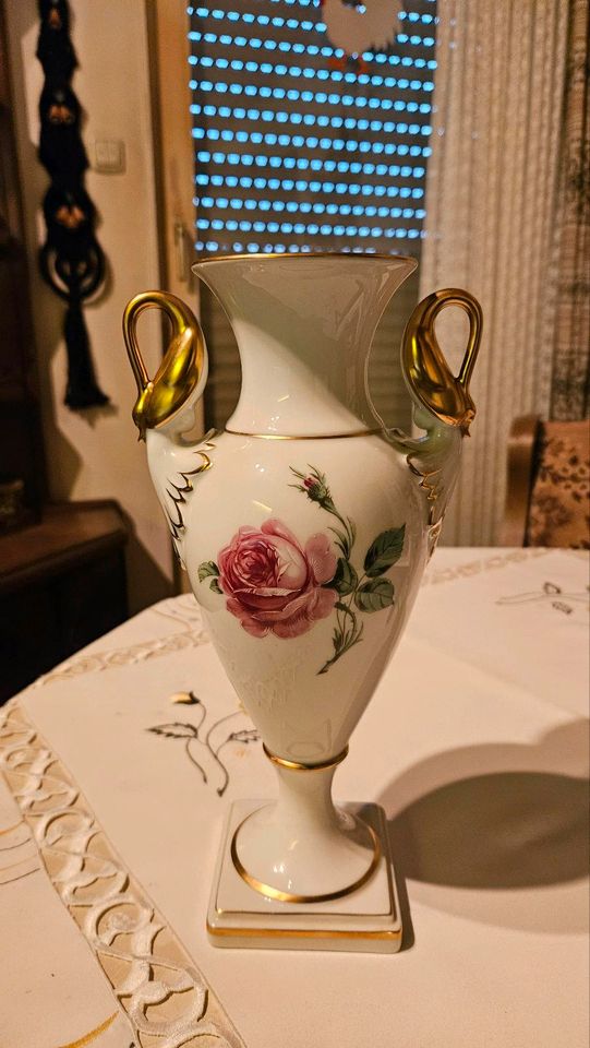 Kaiser AK Porzellan Vase/Blumenvase Nr. 1531/Rose in Hameln