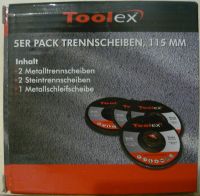 5er Pack 2 Metalltrenn 2 Steintrenn 1 Metallschleifscheibe 115 MM Berlin - Neukölln Vorschau