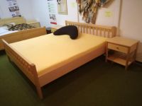 -NEU- Doppelbett Bett Bettgestell Birke mit Nachtkästchen Bayern - Pressath Vorschau