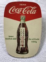 COCA COLA  - Thermometer // Papp-Schild, 50iger - 60iger Jahre Aachen - Laurensberg Vorschau