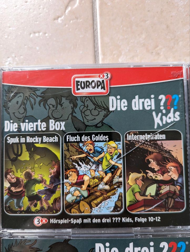 Die drei ??? Kids Hörspiel CD Box Nr.  3,4,6,7,10,12,13,15,19 in Birkenau