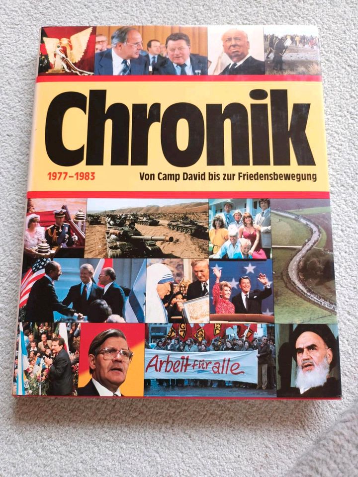 Chronik, 12 Bände,5000 v.Chr. bis 1986 mit Kalendarium in Friedberg (Hessen)