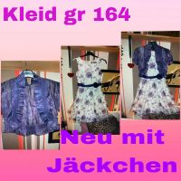 süßes ❤️Mädchen Kleid ❤️gr.164 mit Jäckchen Neu Rheinland-Pfalz - Bockenau Vorschau