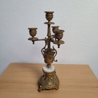 Kerzenständer Kerzenhalter Mamor Messing Antik Hessen - Wehrheim Vorschau