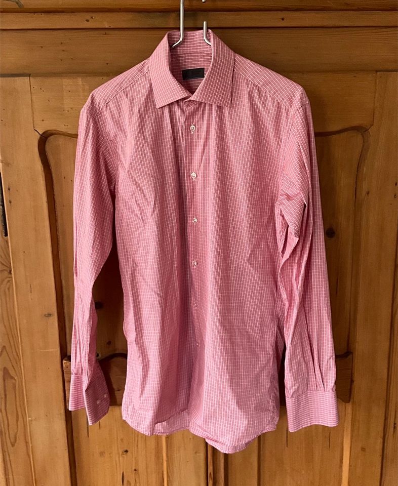 Herrenhemd Suitsupply Gr 37 / 14,5 Egyptian Cotton in rosé Caro in Königswinter