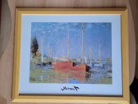 Monet Bild Die roten Boote, Argenteuil Holzrahmen ca. 56x46 cm Leipzig - Sellerhausen-Stünz Vorschau