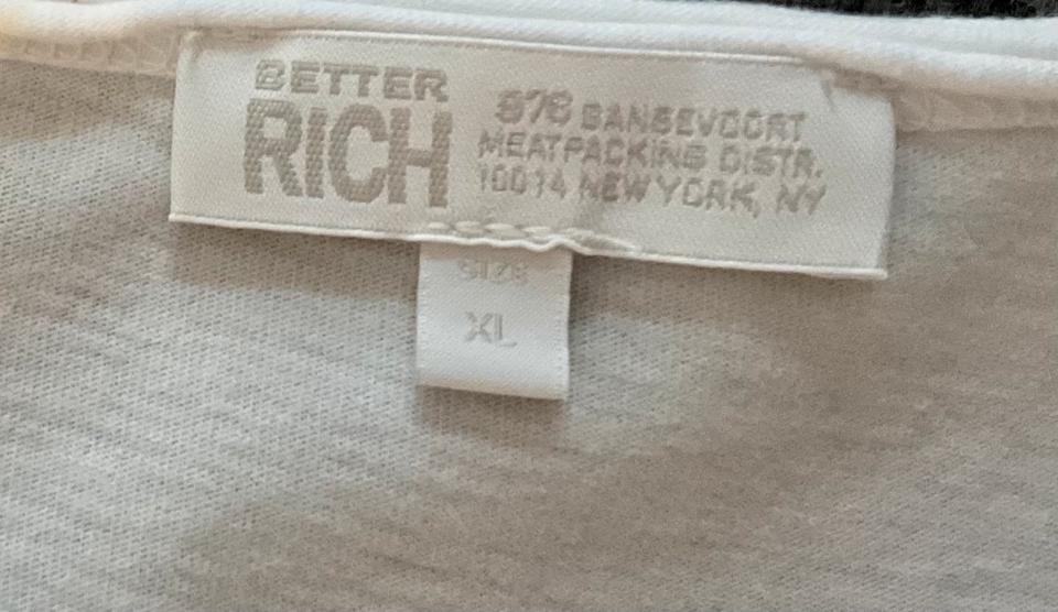 BETTER RICH Longsleeve T Shirt Gr. L weiß wie Neu in München