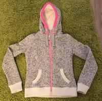 Superdry Teamfuji Mountainsport Jacke grau neon pink Leipzig - Engelsdorf Vorschau