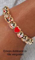 Bracelet Armband + 10 EmojisCharms 18k vergoldet NEU Schleswig-Holstein - Oststeinbek Vorschau