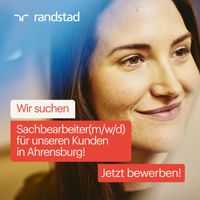 Sachbearbeiter (m/w/d) gesucht Job in Ahrensburg Schleswig-Holstein - Ahrensburg Vorschau