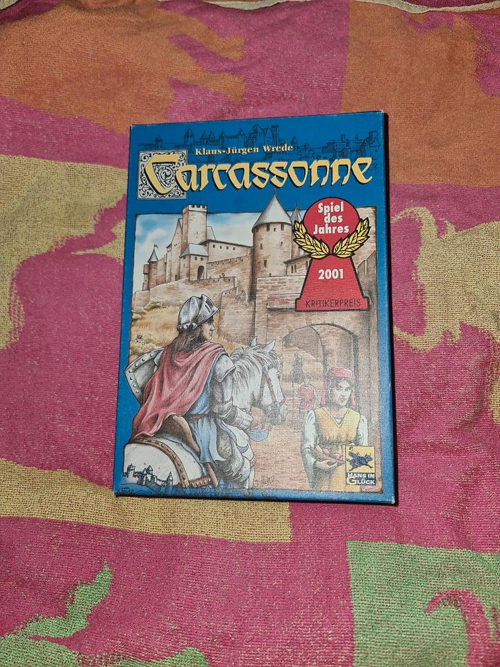 Hans im Glück Strategie Spiel Carcassonne von 2000 Legespiel in Markdorf