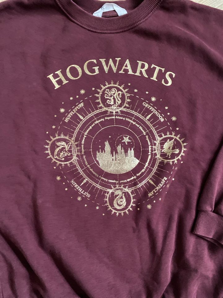 Hogwarts Sweatshirt Bordeaux Gr.146/152 Mädchen in Parsberg