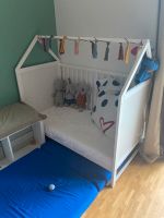 Hausbett Babybett Kinderbett weiß 125x65cm Bayern - Karlstadt Vorschau