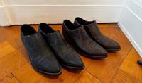Zwei Paar Cowboy-Halbschuhe – Größe 41 – Schwarz & Braun Berlin - Zehlendorf Vorschau
