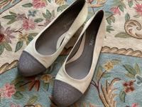Maripe Ballerina, weiß Silber, gepflegter Zustand. 38,5 Größe Niedersachsen - Braunschweig Vorschau
