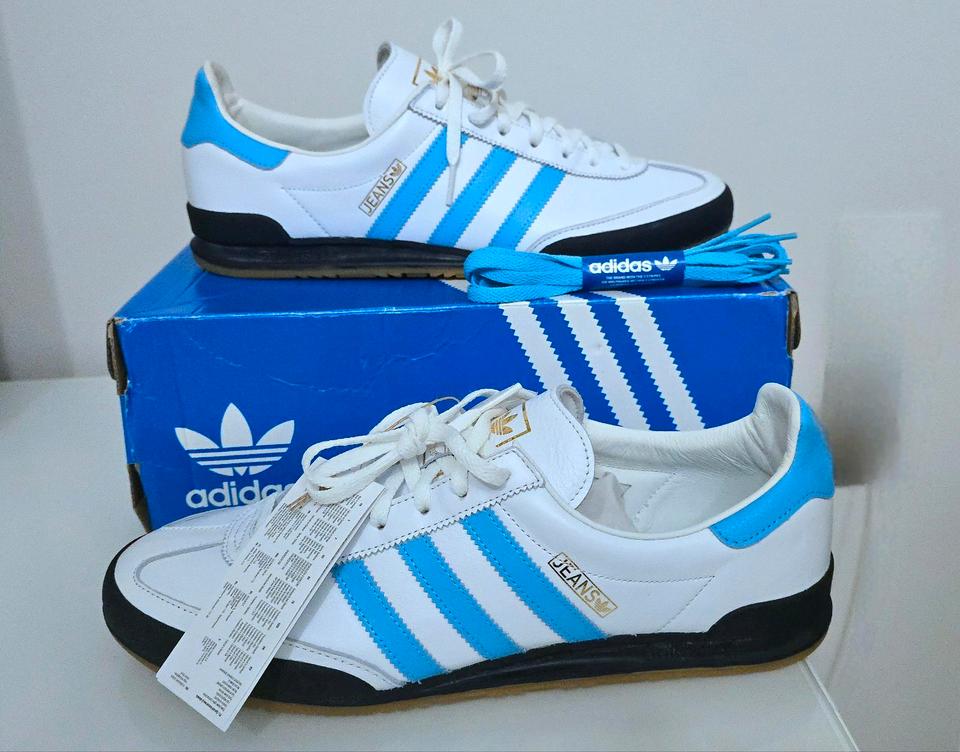 *Aus Sammlung* Adidas Jeans Sneaker IE9976,45 1/3, 10,5 weiss in Viersen