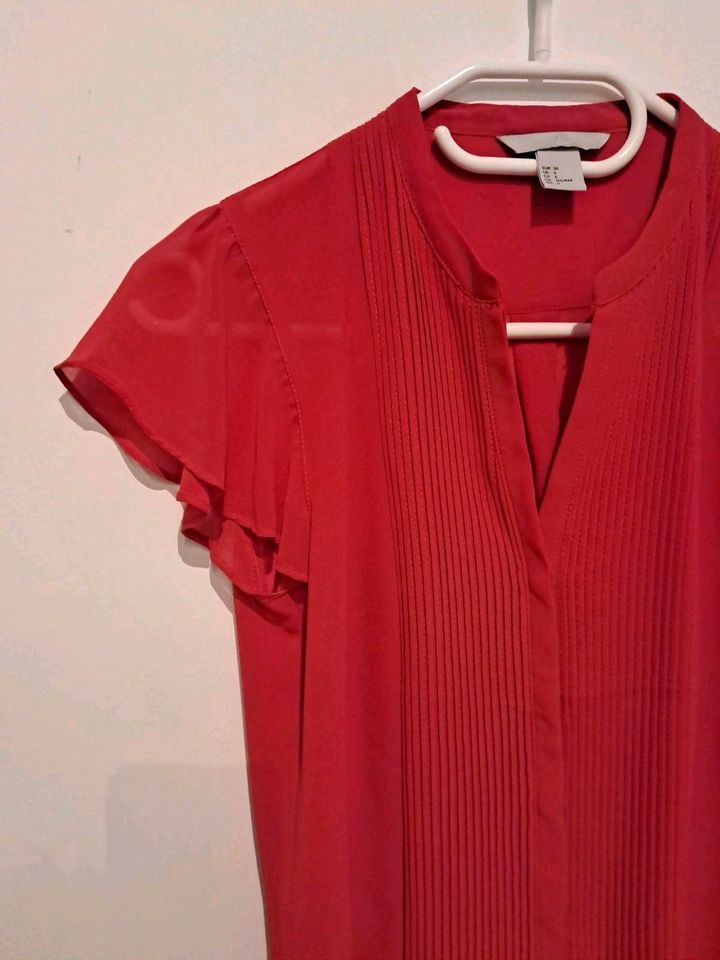 NEU Rote Bluse, Größe 36 in Ravensburg
