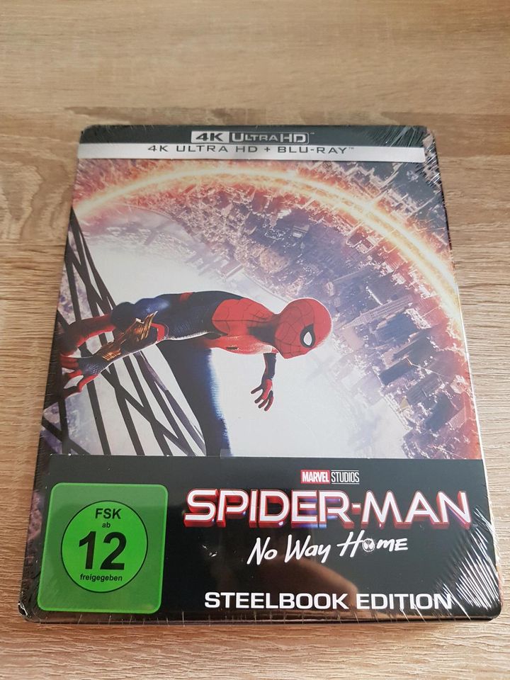 Spiderman - No Way Home Blu Ray Steelbook *NEU* in Chemnitz