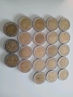 22 verschiedene 2 euro münzen Niedersachsen - Dörverden Vorschau