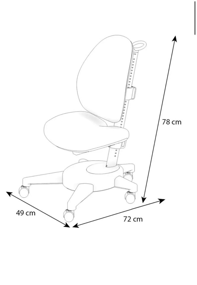 Kid Nature Schreibtischstuhl Luna wie neu in Frankfurt am Main