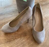 Pumps Tamaris Größe 38 beige taupe Abiball Hochzeit Nordrhein-Westfalen - Billerbeck Vorschau