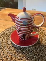 Teekanne Set rot mit Katze von Cha Cult Hessen - Frankenau Vorschau
