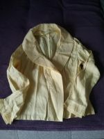 Blazer leinen gr 40 gelb sportlich cool Sachsen-Anhalt - Halle Vorschau