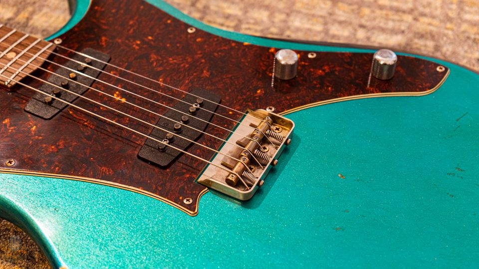 Atkin Guitars Mindhorn Standard Metallic Green - Offset in Bad Homburg