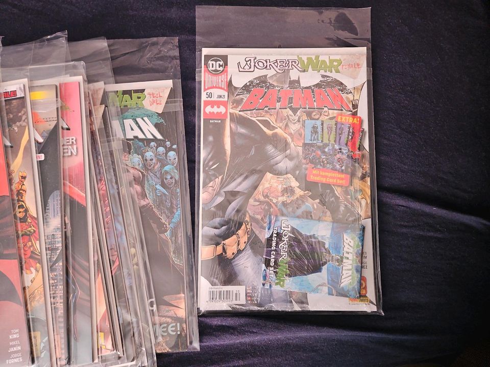 BATMAN PANINI 56 COMICS 1 - 50 TOP SAMMLERZUSTAND in Halstenbek