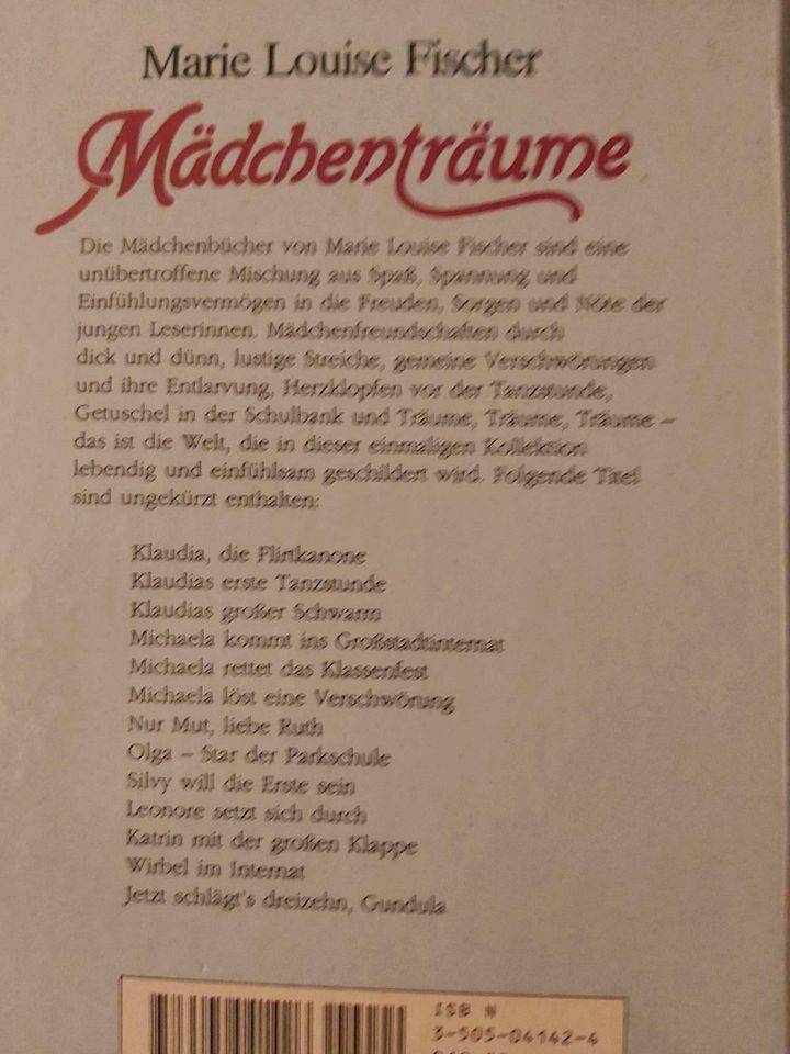 Mädchenträume Buch zu verschenken Fischer in Ohlsbach