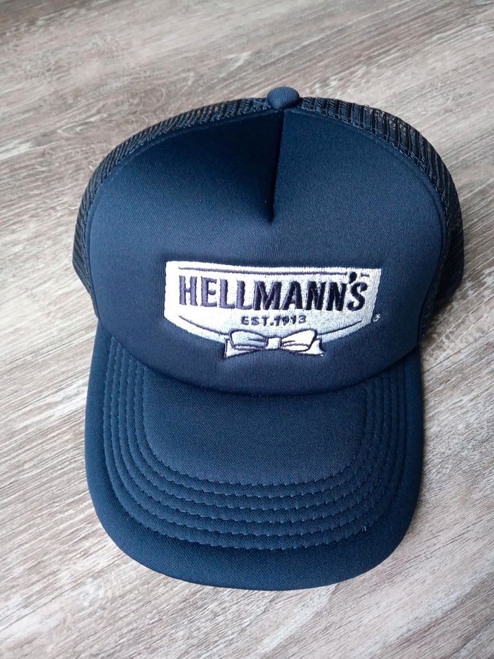 NEU! Hellmann`s Myrtle Beach Headgear Basecap Netzcape Navy in Riesa