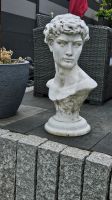 David Büste Gartenfigur Kopf Steinzeug David von Michelangelo Sachsen - Bernsbach  Vorschau