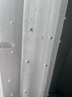 Perlenvorhang tüll Mädchen Kinderzimmer weiß prinzessin vorhang Hessen - Darmstadt Vorschau