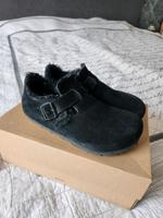 Birkenstock London Shearling Wildleder schwarz Größe 39 normal Nordrhein-Westfalen - Kaarst Vorschau