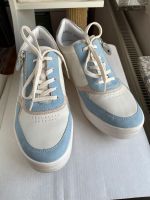 Damen-Sneaker,REMONTE,Gr.40,hellblau/creme/silber,Leder,wie neu Bremen - Blockland Vorschau