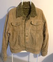 Herren-Cordjacke, Outdoorjacke mit Teddyfell gefüttert, Gr. L Hamburg-Mitte - Hamburg St. Georg Vorschau