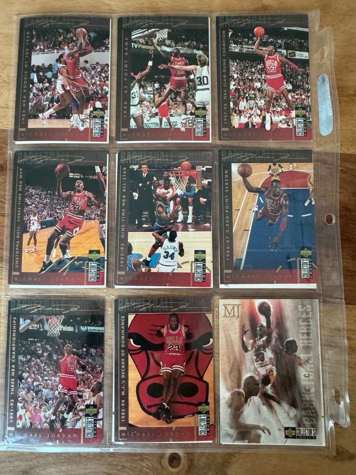 Upper Deck NBA Collectors Choice Cards / Michael Jordan in Potsdam