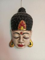 Handgefertigte Buddha Maske aus Holz Baden-Württemberg - Remshalden Vorschau