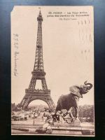 AK Paris 1925 - Eiffelturm - gelaufen mit Rundstempel Mitte - Tiergarten Vorschau