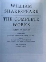 The Oxford Shakespeare - Complet Works - 1.200 Seiten -  2,5 Kilo Mitte - Tiergarten Vorschau