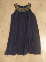 H&M Chiffonkleid schwarz mit Pailletten Hessen - Niddatal Vorschau
